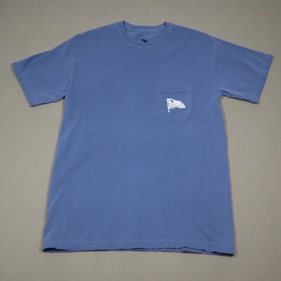 The Southern Gentleman Blue Pocket Tee - The Southern States - Size M - Picture 1 of 5